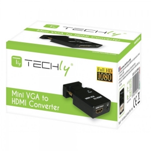 Konwerter Vga + Audio Jack 3,5mm Na Hdmi 1080p